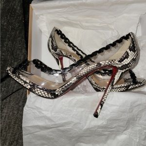 Snakeskin Louboutin